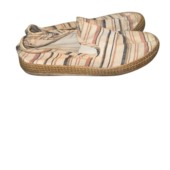 Esprit Multicolor Striped Espadrille Flats - Picture 3 of 6